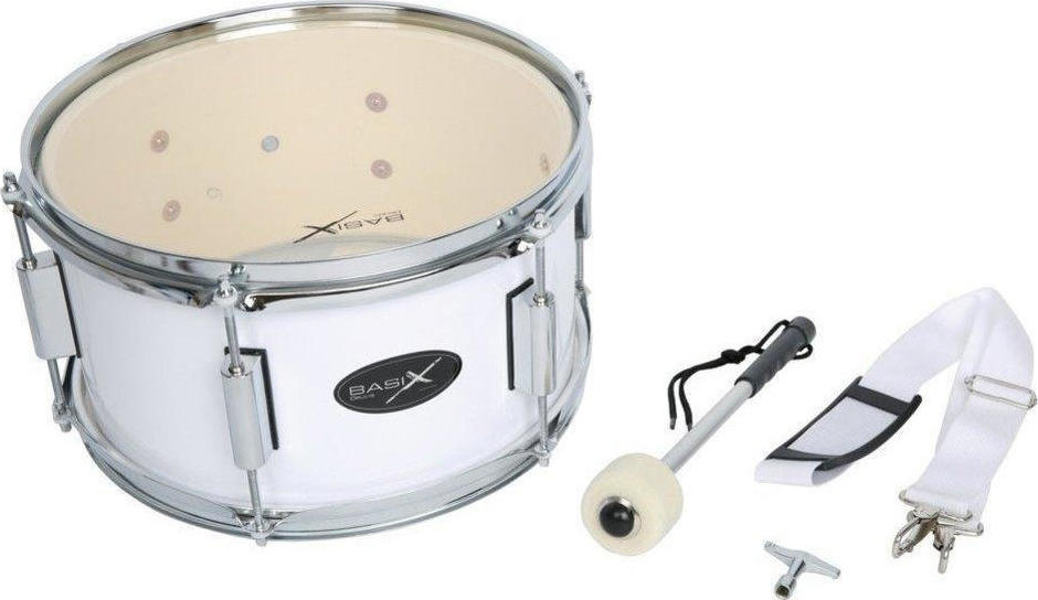 BasiX Marching Snare Drum - 12" x 7"