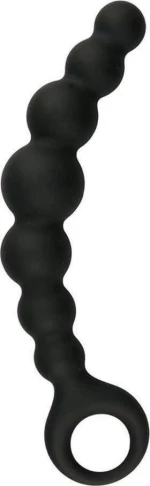 Easytoys Beaded Anal Plug Black