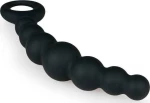 Easytoys Beaded Anal Plug Black