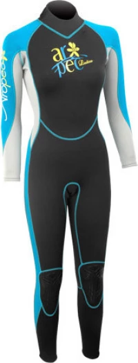 Aropec Neoprene Black/ Light Blue 2.5mm