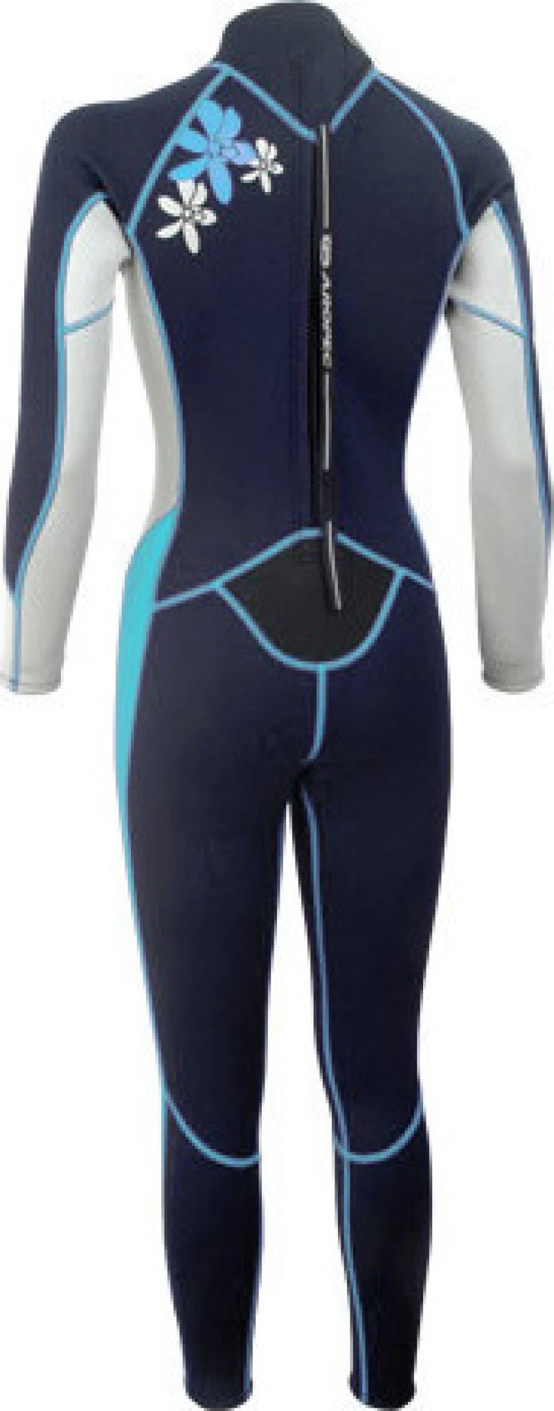 Aropec Neoprene Black/ Light Blue 2.5mm