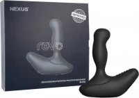 REVO Waterproof Rotating Prostate Massager - Black