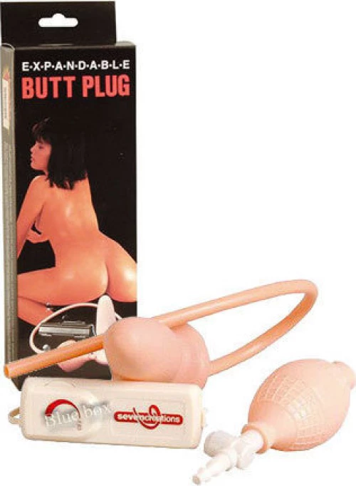 EXPANDABLE BUTT PLUG WITH VIBRATION