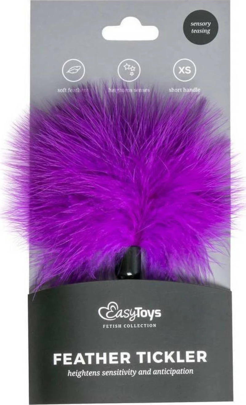Easytoys Small Feather Tickler Purple