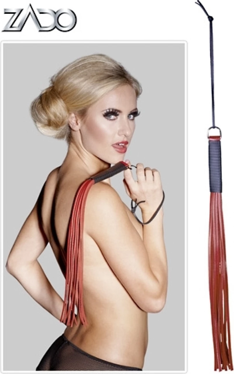 Zado Tools Leather Whip Red
