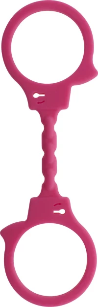 ToyJoy Silicone Pink Stretchy Cuffs