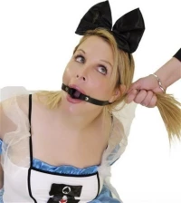 BDSM Μαύρο φίμωτρο