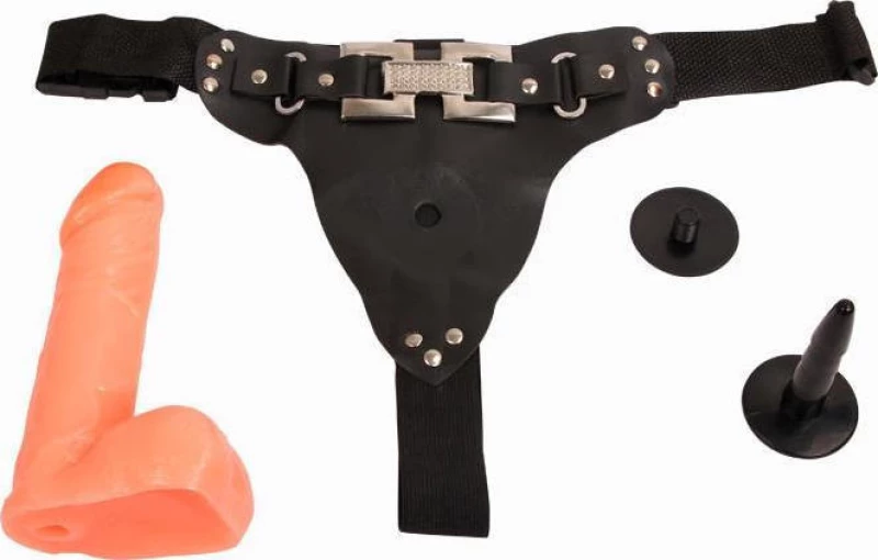 Baile Jessica Strap-On Flesh 18.2cm