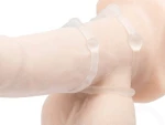 Lovetoy Beaded Cockring Set Clear