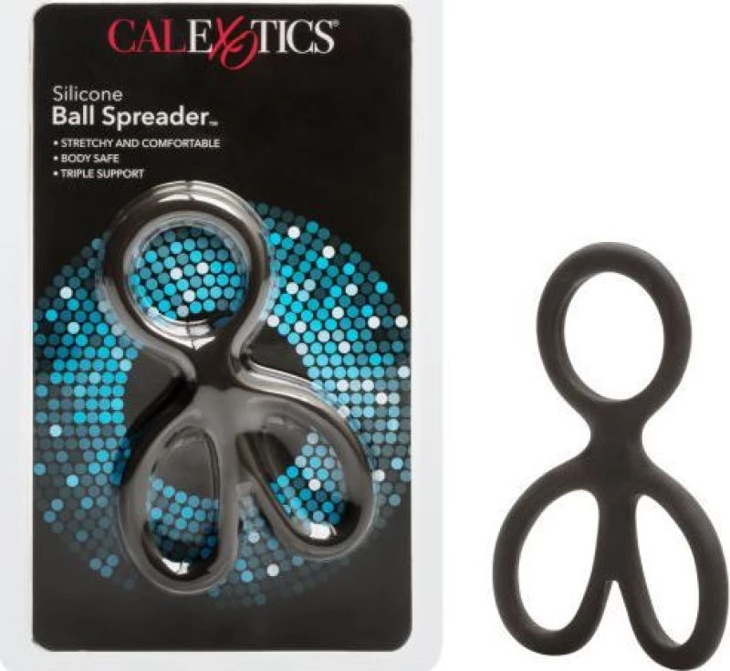 Calexotics Silicone Ball Spreader 3.25cm Black