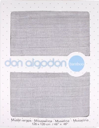 Don Algodon Πάνα Αγκαλιάς Grey 120x120cm