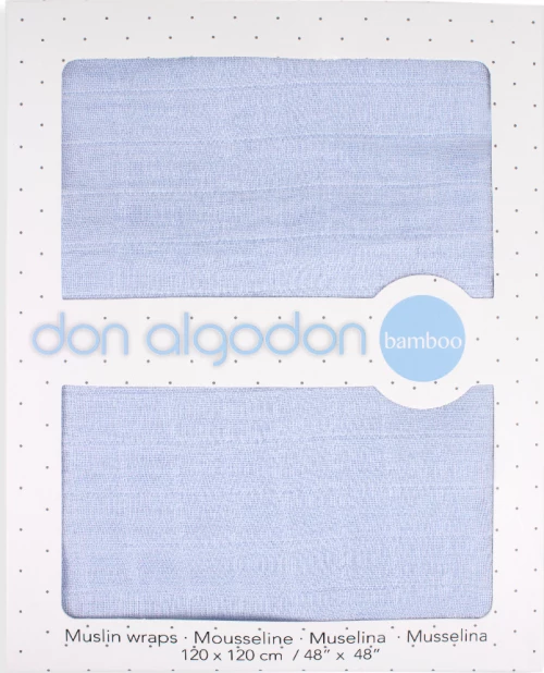 Don Algodon Πάνα Αγκαλιάς Blue 120x120cm