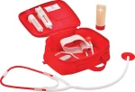 Hape Βαλιτσάκι Γιατρού Με Ξύλινα Εργαλεία - Doctor On Call (E3010)