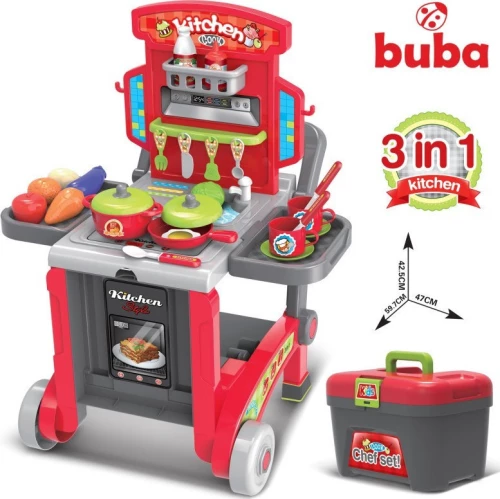 Buba Φορητή Κουζίνα Red 008-930