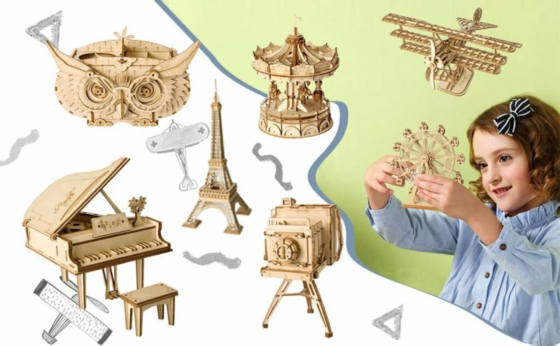 Robotime Ferris Wheel Music Box