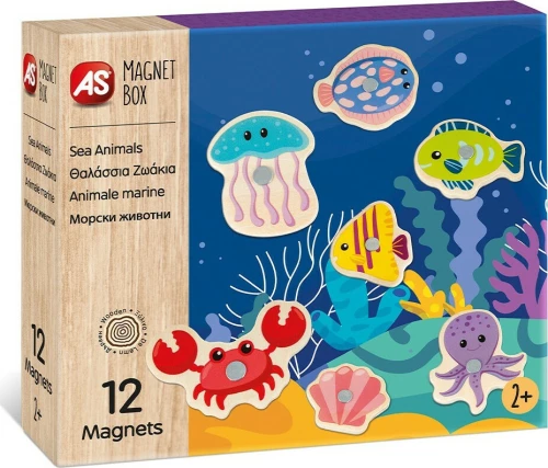 As Company Magnet Box Sea Animals