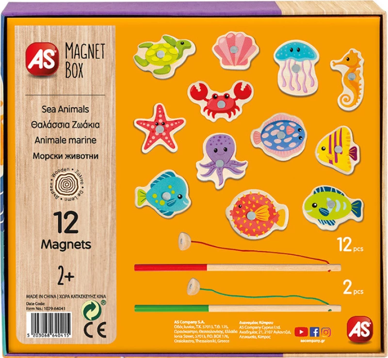 As Company Magnet Box Sea Animals