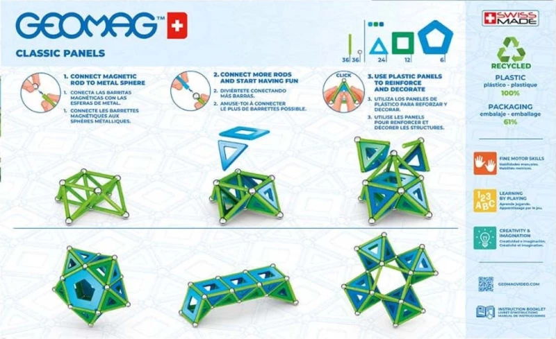 Geomag Classic Panels 114pcs