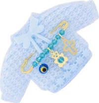 Αρκουδάκι παραμάνα ασημένια