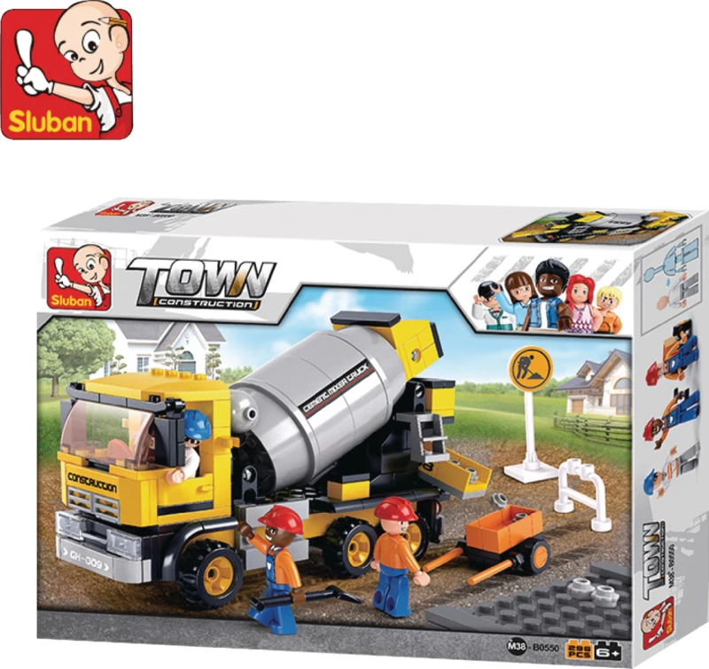 Sluban Town: Cement Mixer 296τμχ