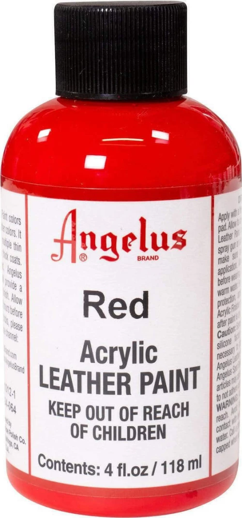 Angelus Leather Paint Red 118ml