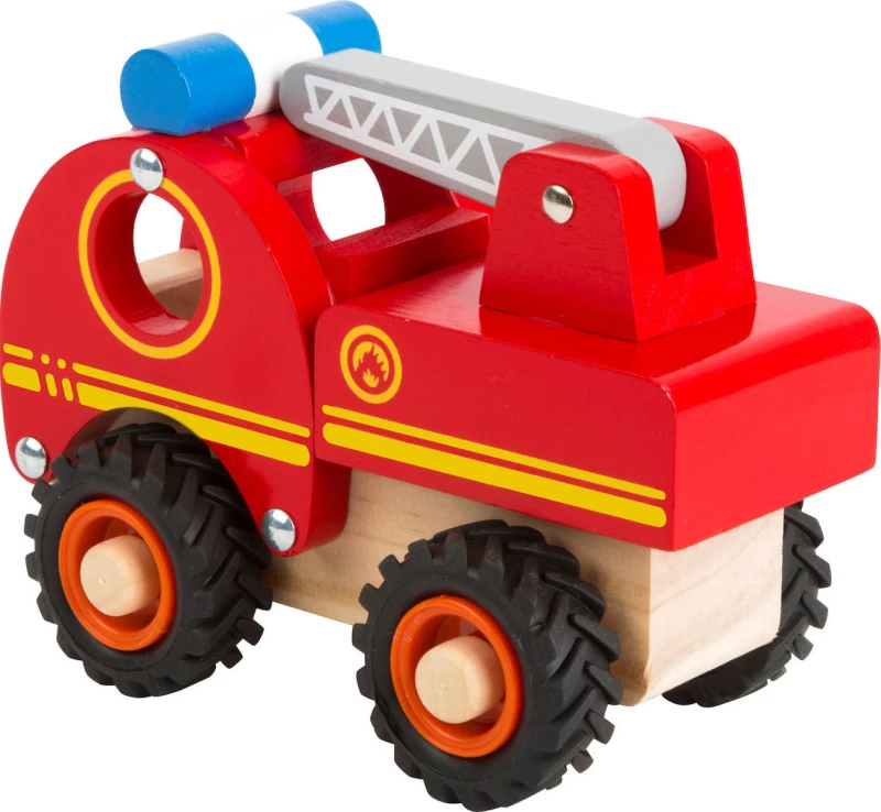 Small Foot Πυροσβεστικό Με Λαστιχένιες Ρόδες