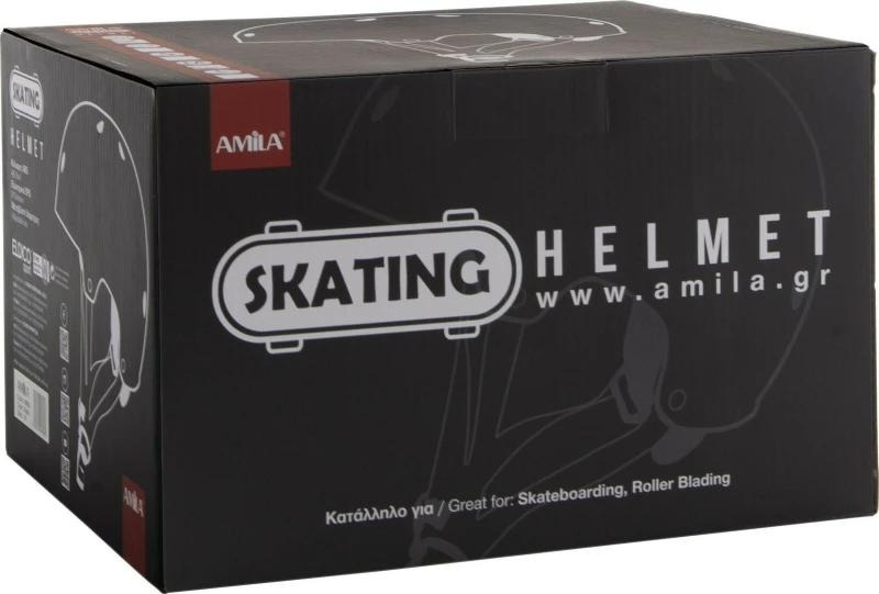 Amila Κράνος Medium 48989 Μαύρο