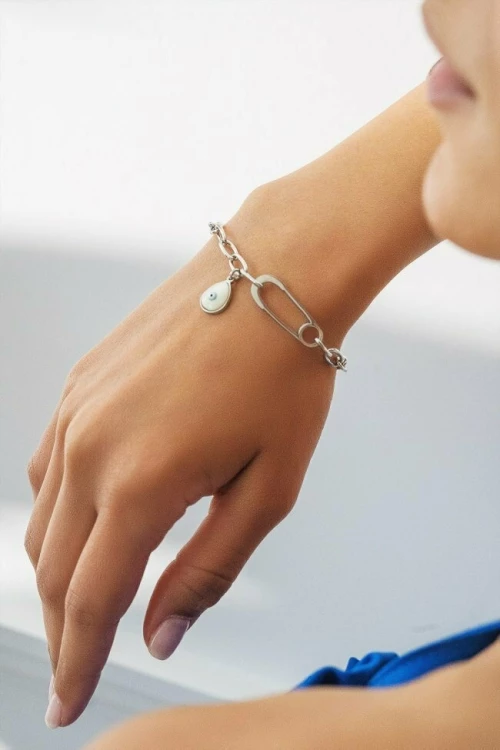 Βραχιόλι Αλυσίδα - ΑΣΗΜΙ