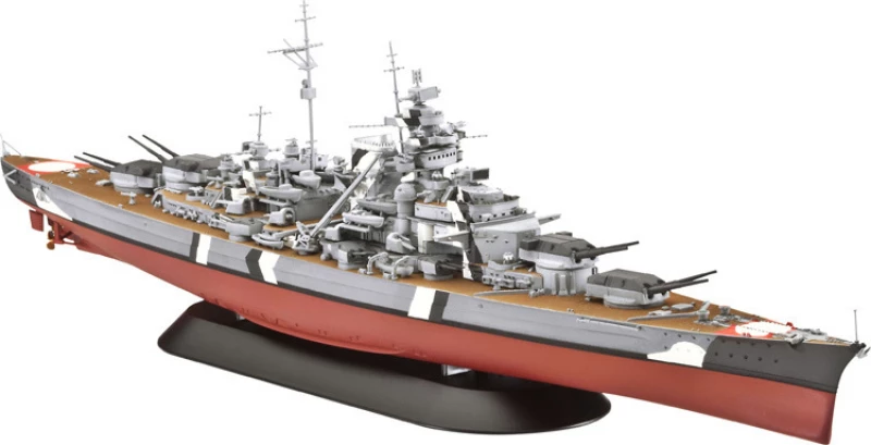 Revell Battleship Bismarck Series Battleship 1:700