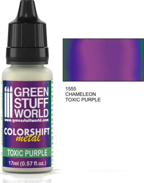 Green Stuff World Colorshift Metal 1555 - Chameleon Toxic Purple 17ml