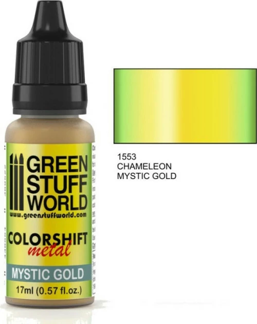 Green Stuff World Colorshift Metal 1553 - Chameleon Mystic Gold 17ml