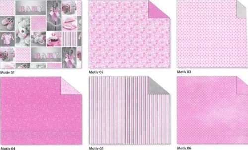 Χαρτόνι Pauline Pink 50x68 300gr - 01