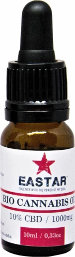 Eastar Bio Cannabis Oil 10% CBD 1000mg 10ml
