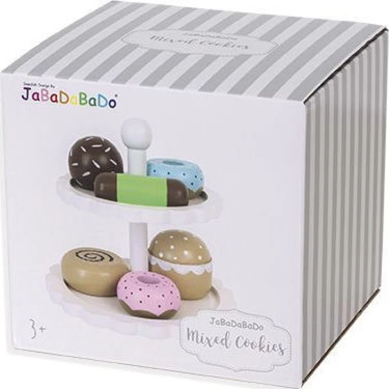 Jabadabado Ξύλινα Donut με βάση σερβιρίσματος JB-T226