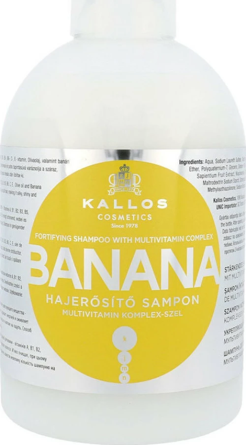 Kallos Banana Fortifying Shampoo 1000ml