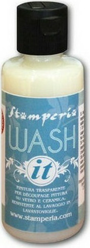 Βερνίκι αδιάβροχο Wash it -Stamperia KE36M