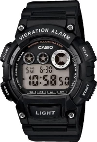 Casio Collection W-735H-1Avef Black Rubber Strap