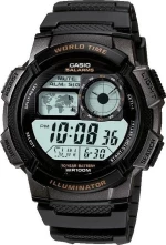Casio Collection Ae-1000W-1Avef Black Rubber Strap