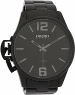 Oozoo Steel Osgr20 Black Stainless Steel Bracelet