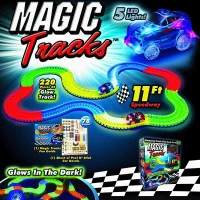 Αυτοκινητόδρομος με led αυτοκινητάκι – Magic Tracks 11ft 220pcs