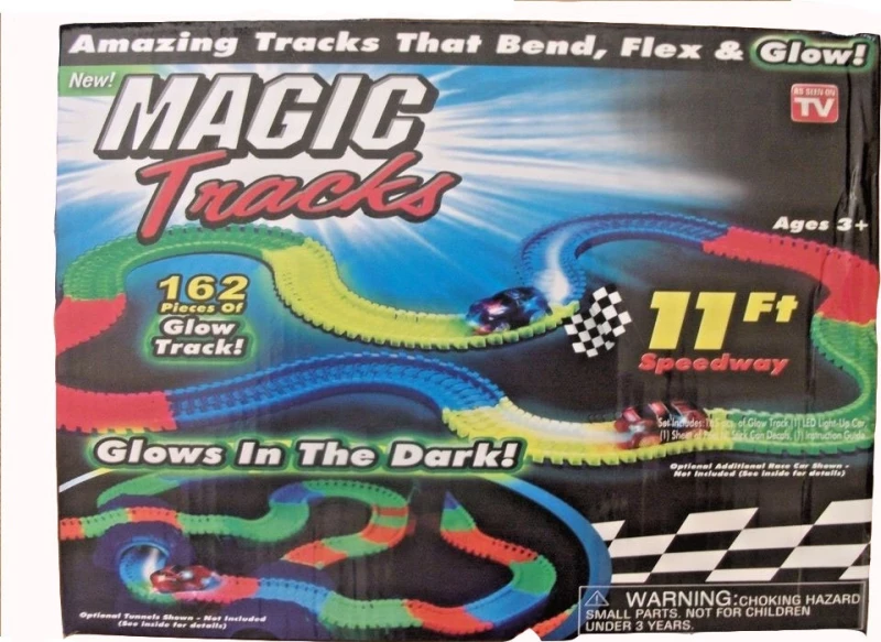 Αυτοκινητόδρομος με led αυτοκινητάκι – Magic Tracks 11ft 220pcs