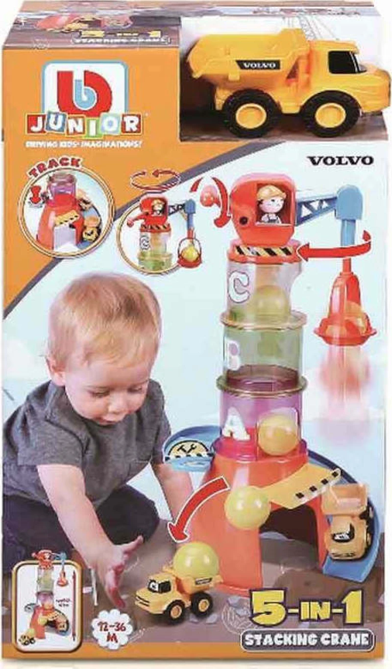 Bburago Volvo Stacking Crane