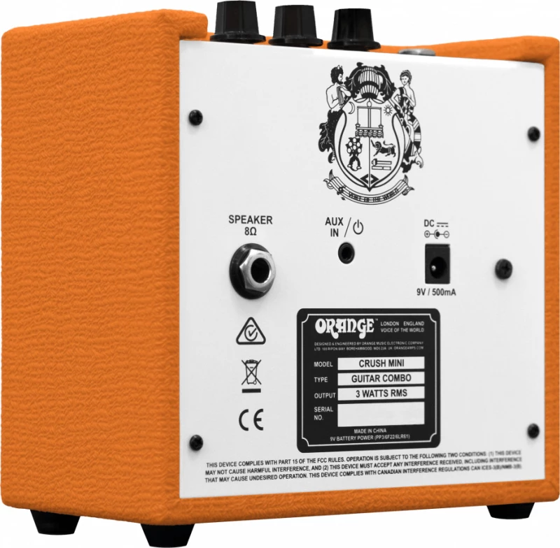 ORANGE Mini Crush Ενισχυτής Ηλεκτρικής Κιθάρας