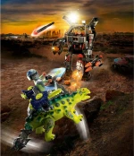 Playmobil Αγκυλόσαυρος Με Μαχητή Εναντίον Ρομπότ