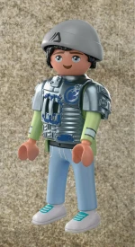 Playmobil Αγκυλόσαυρος Με Μαχητή Εναντίον Ρομπότ