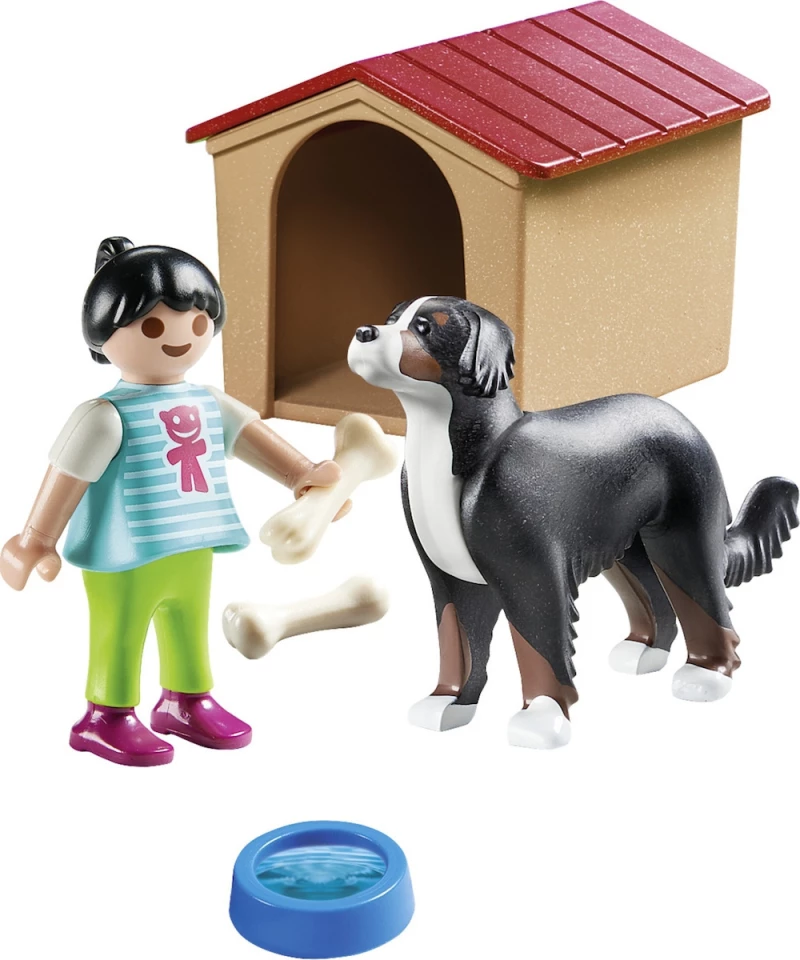 Playmobil Country: Farm Dog with Hut