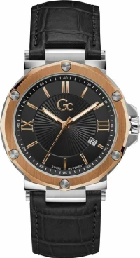 Guess Black Leather Strap Y61005G2Mf