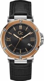 Guess Black Leather Strap Y61005G2Mf
