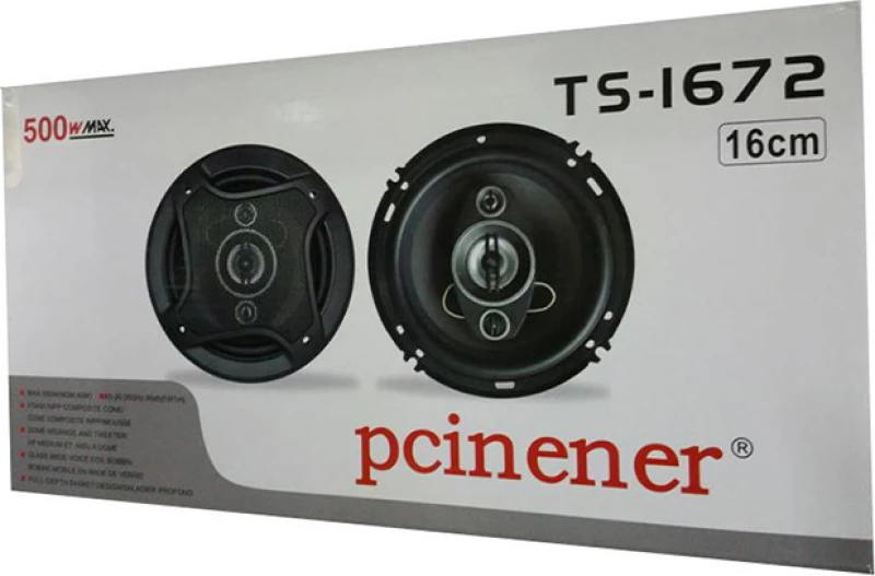 Ηχεία Αυτοκινήτου 2Χ - Planter - Ts-1672- 500W - Oem