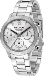 SECTOR 270 Silver Stainless Steel Bracelet